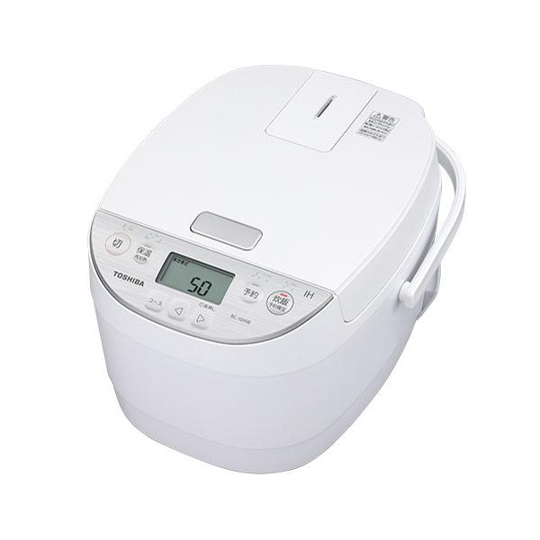 TOSHIBA（東芝） RC-10HW-W IHジャー炊飯器（5.5合炊き） : マサニ電気