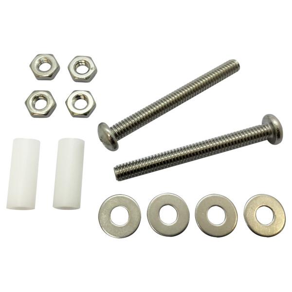 カーミットチェア用ネジ 62mm 2個 ワッシャー ナット スペーサー