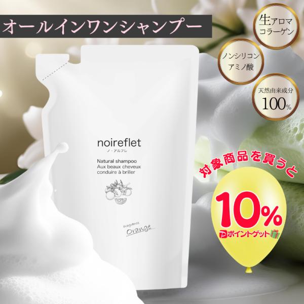 シャンプー 詰め替え パウチ【公式】 ノ・アルフレ あすなろわかさ