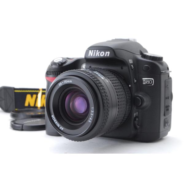ニコンD Nikon ニコン D80 レンズキット 新品SD32GB付き iPhone転送