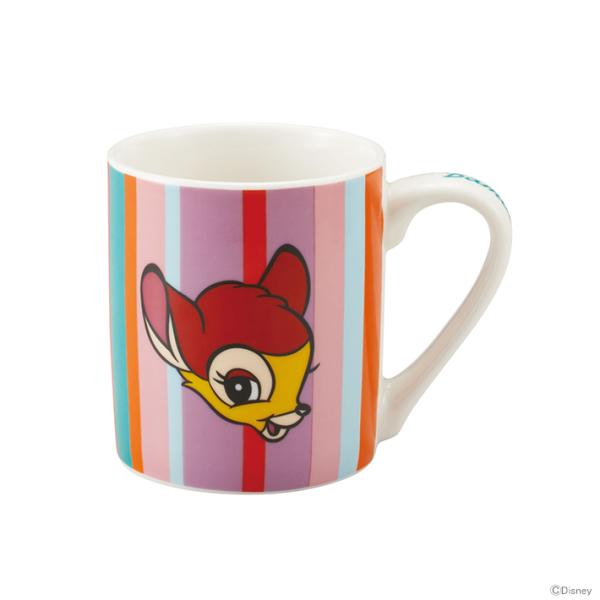 バンビ ディズニー バンビ 陶器マグカップ ディズニーレトロ柄 CHMG14
