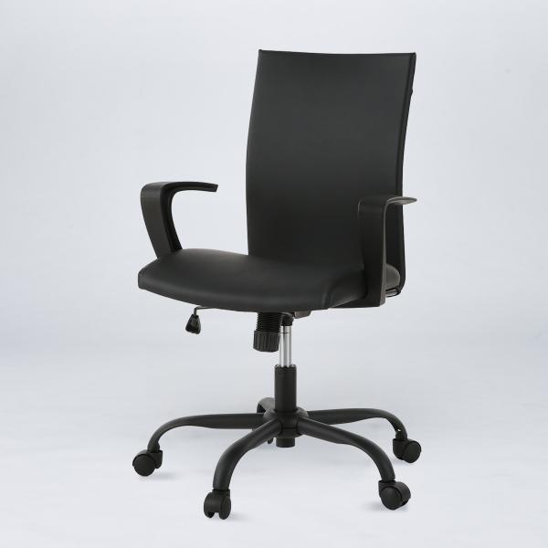ニトリ（NITORI） オフィスチェア(OC115 PVC BK) : ニトリ Yahoo!店