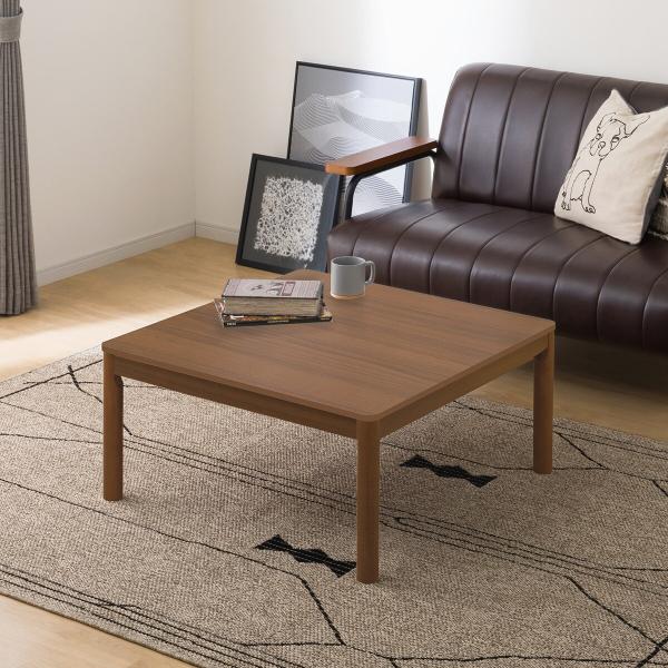 ニトリ（NITORI） 正方形リビングこたつ(GC03 8080 MBR) : ニトリ