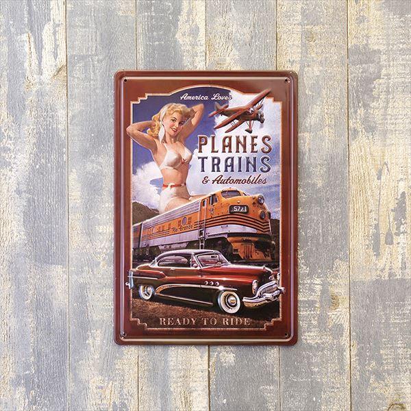 アメリカン レトロ ブリキ看板 アメリカン雑貨 アンティーク メタル