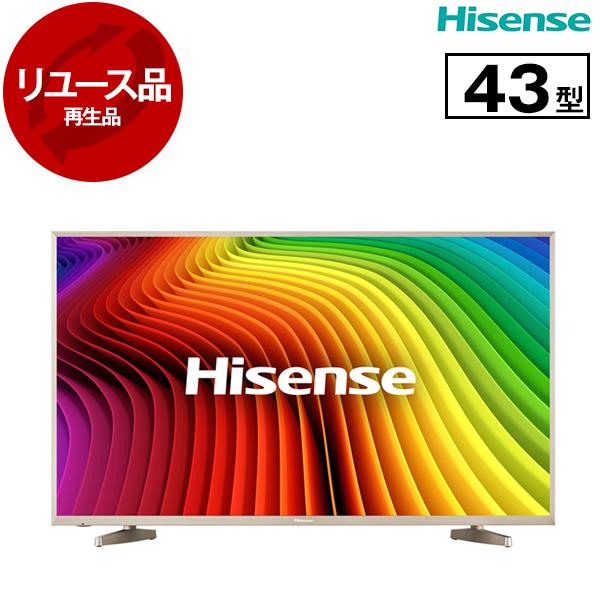 ハイセンス（HISENSE） 再生品 リユース Hisense HJ43N5000 43V型 地上