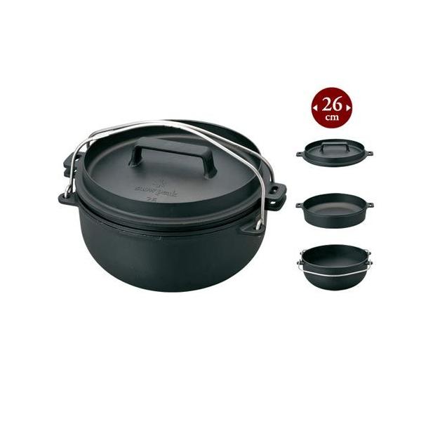 snow peak（スノーピーク） 和鉄ダッチオーブン26 調理器具・食器