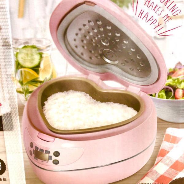 EAST（アズマ） EAST ハートライスクッカー 炊飯器 ピンク LRCK-401-PK