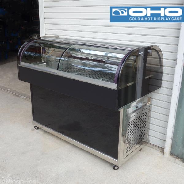 大穂製作所 アイランドタイプ 冷蔵ショーケース ◇ OHGU-1200NA 幅1200