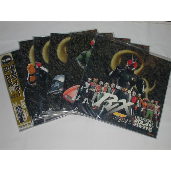 LD：レーザーディスク）仮面ライダーBLACK RX 全6巻セット