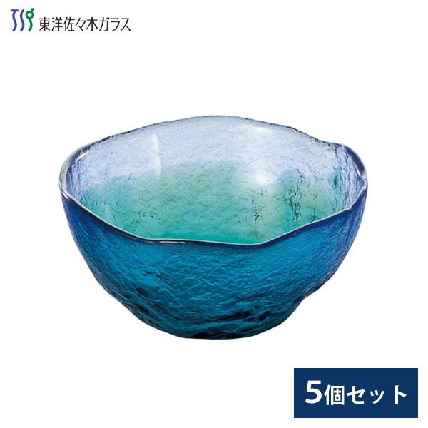 東洋佐々木ガラス 中付 (5個セット) 珊瑚の海 WA3302 / 日本製 食器