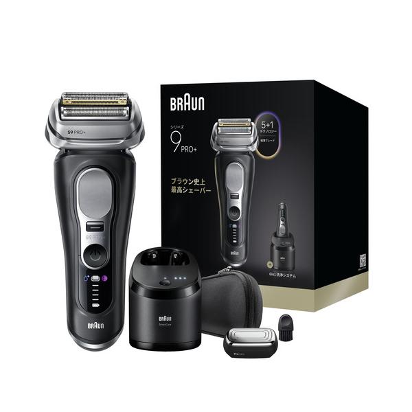 ブラウン 9680CC 電気シェーバー シリーズ9 PRO+ 6 in 1 洗浄器付き