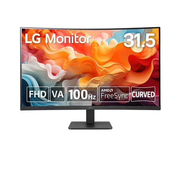 LGエレクトロニクス 32MR50C-B 31.5型 曲面型 LG Monitor VA 100Hz