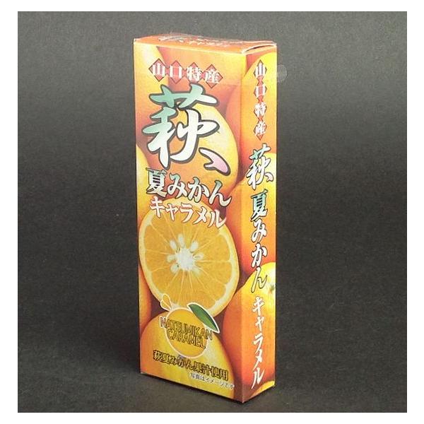 山口県】【長門市】【お土産】【やまぐち寶楽庵】萩夏みかんキャラメル