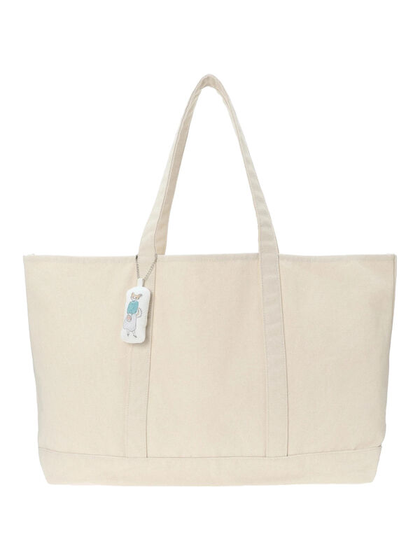 セール】 60周年記念トートL（チャコールグレー/キナリ/バッグ/バッグ