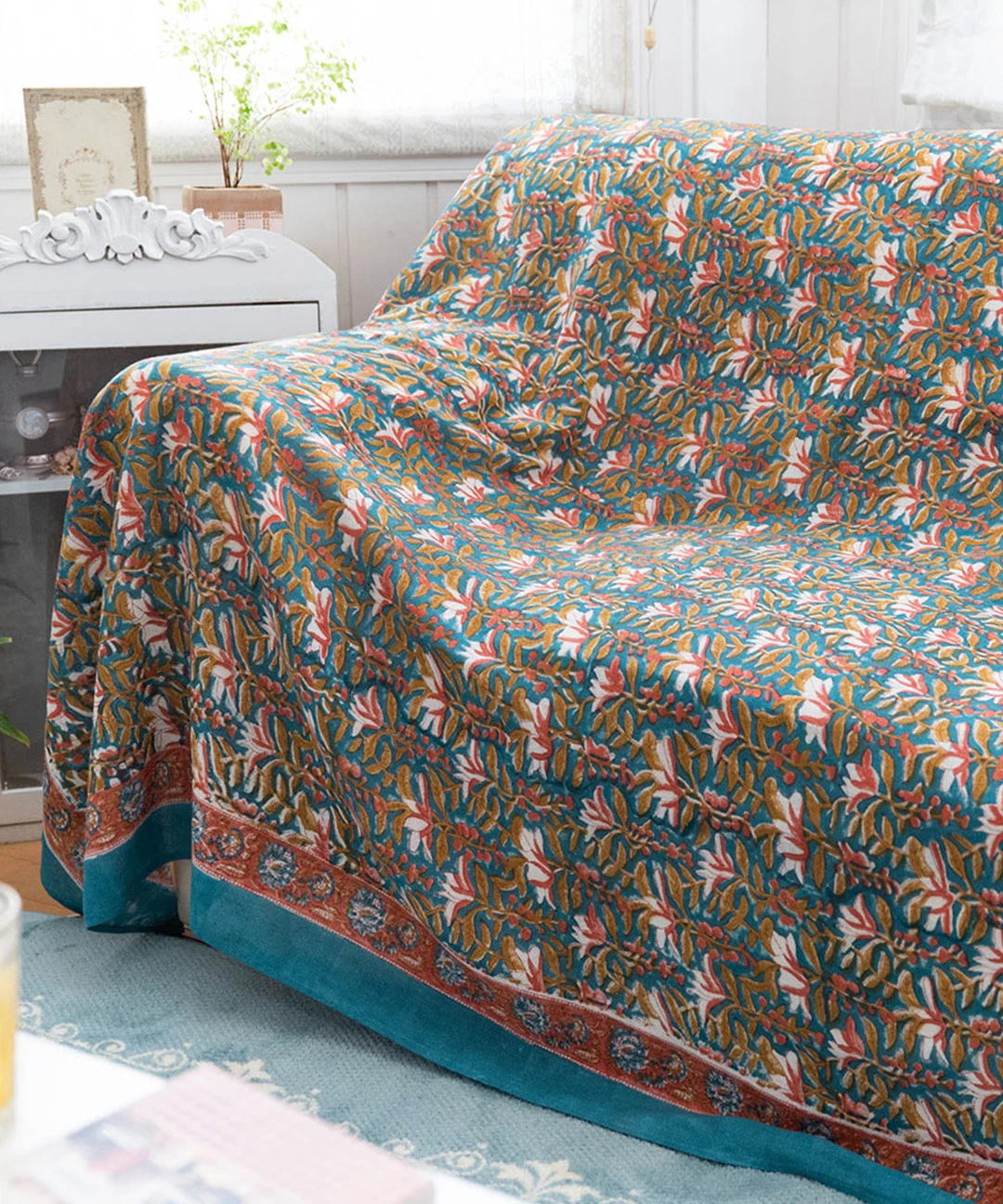 Via India マルチクロス カリーノ / マルチカバー・ベッドカバー