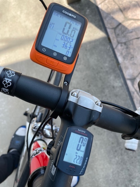 新しいサイクルコンピューター取付: JA9LSZ Blog