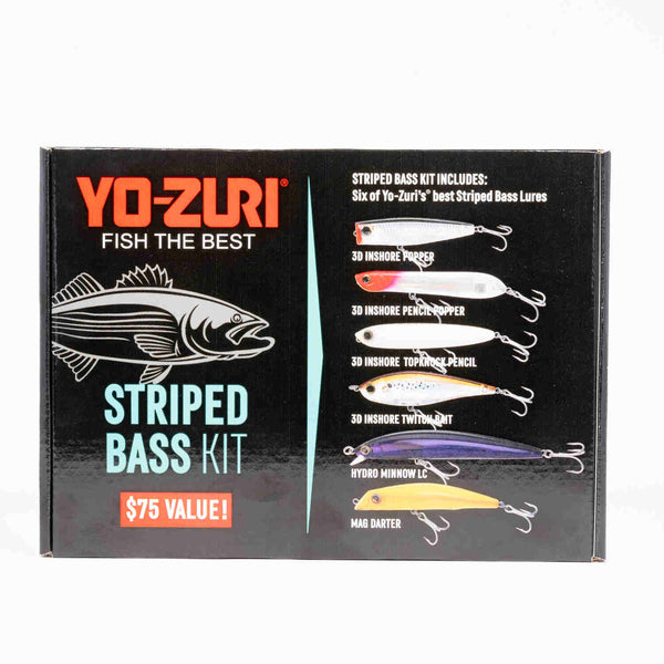 YO-ZURISTRIPPED-BASS-KIT-BK-
