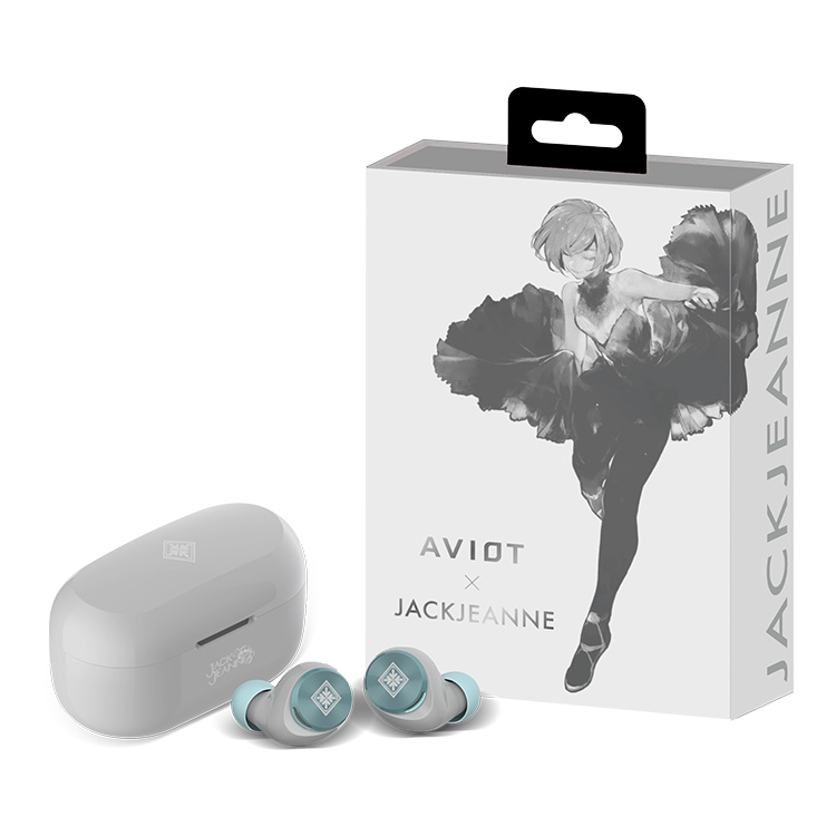 AVIOT × JACKJEANNE ジャックジャンヌ ワイヤレスイヤホン クォーツ