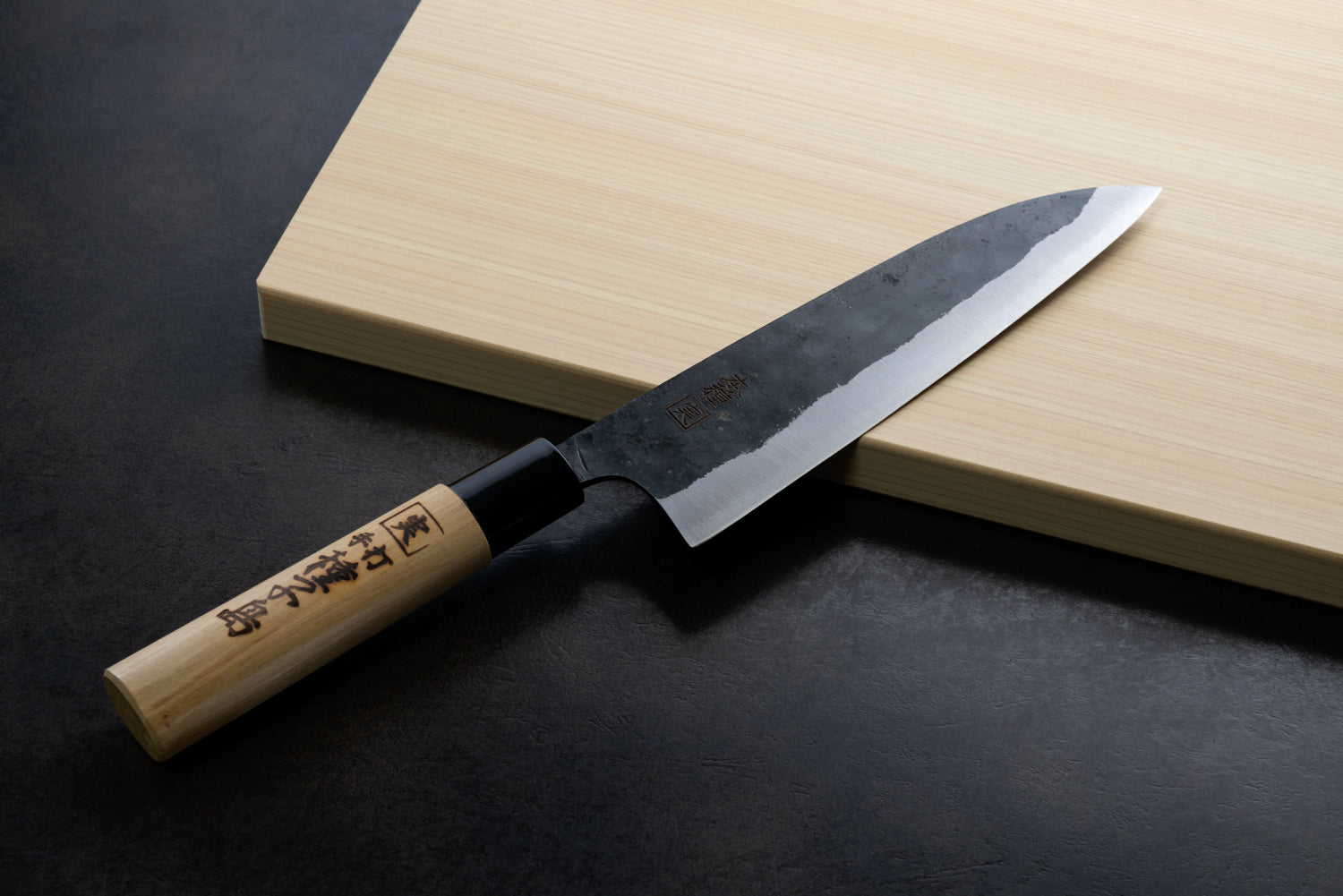 包丁の堺徳｜三徳包丁 ダマスカス VG10 180mm