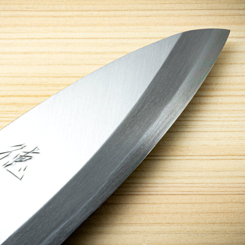 包丁の堺徳｜出刃包丁 堺打刃物 白二鋼 一位八角柄