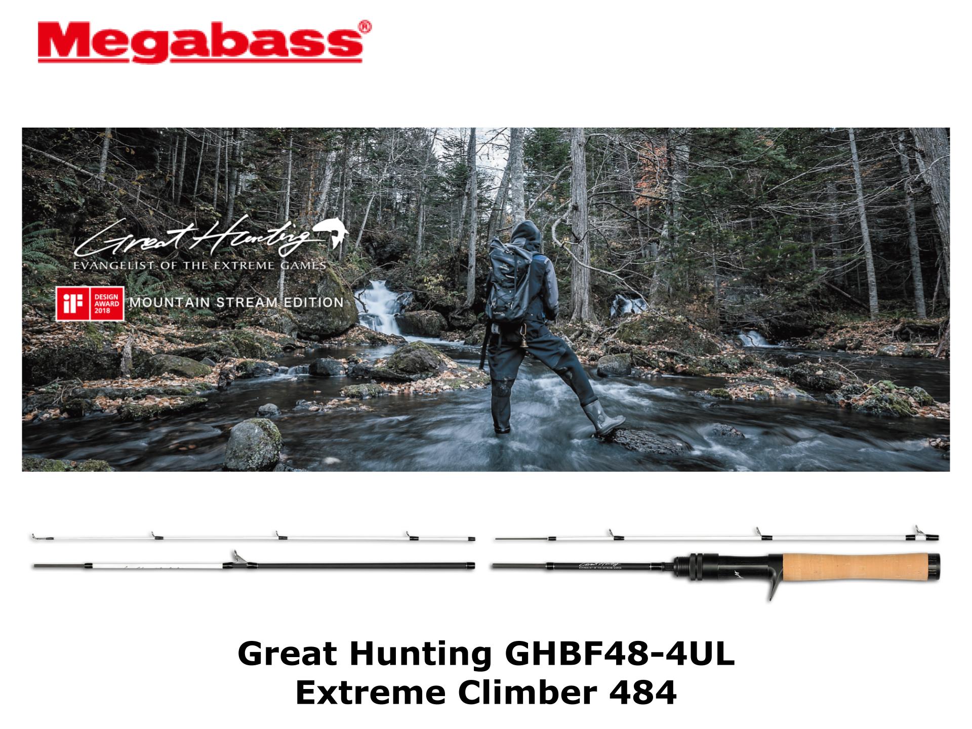 Megabass Great Hunting GHBF48-4UL Extreme Climber 484 – JDM TACKLE