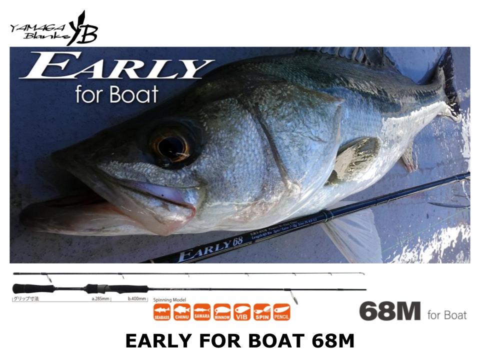 Yamaga Blanks Early For Boat 68M – JDM TACKLE HEAVEN