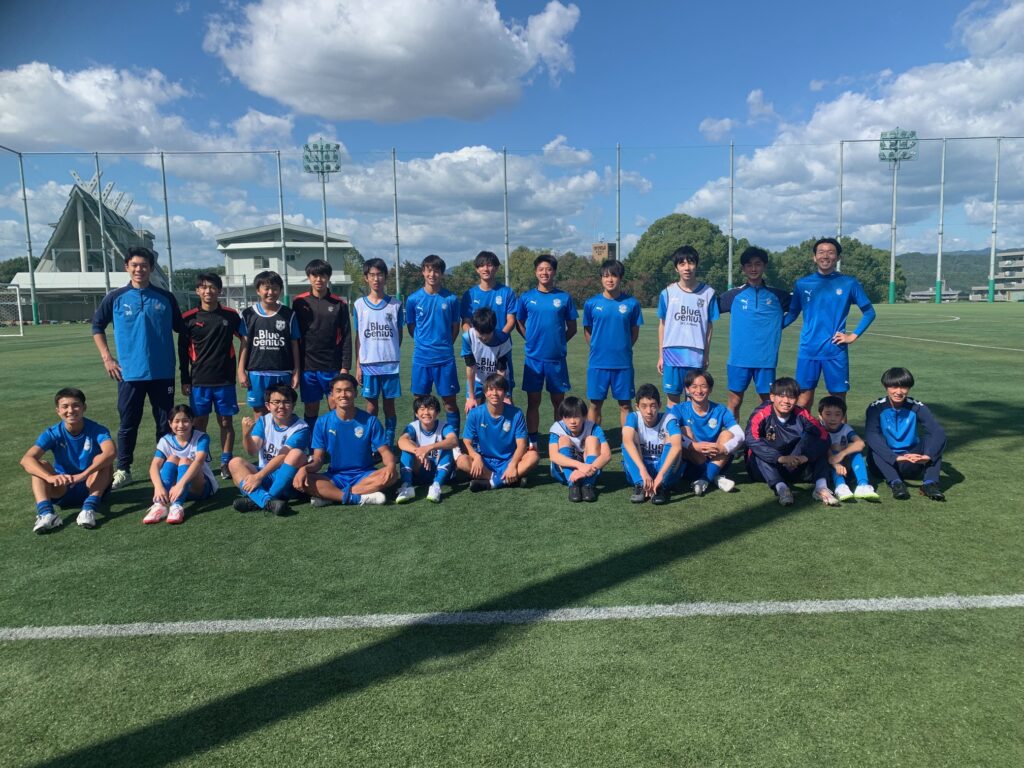 Blue Geniusが瀬戸内高校サッカー部と練習を行いました | 日本発達支援