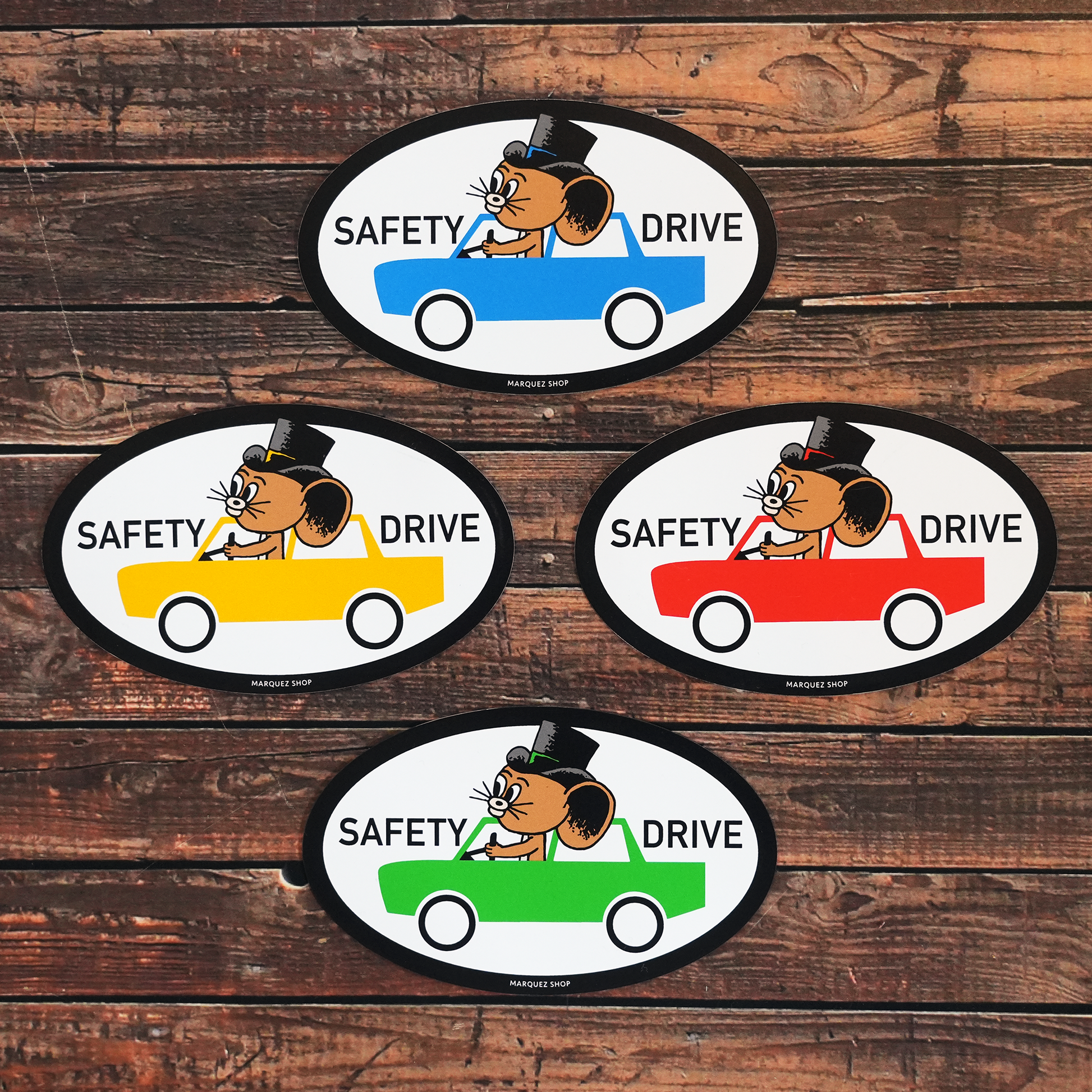 ジェリーマルケス SAFTY DRIVE マグネット／ステッカー – MARQUEZ SHOP