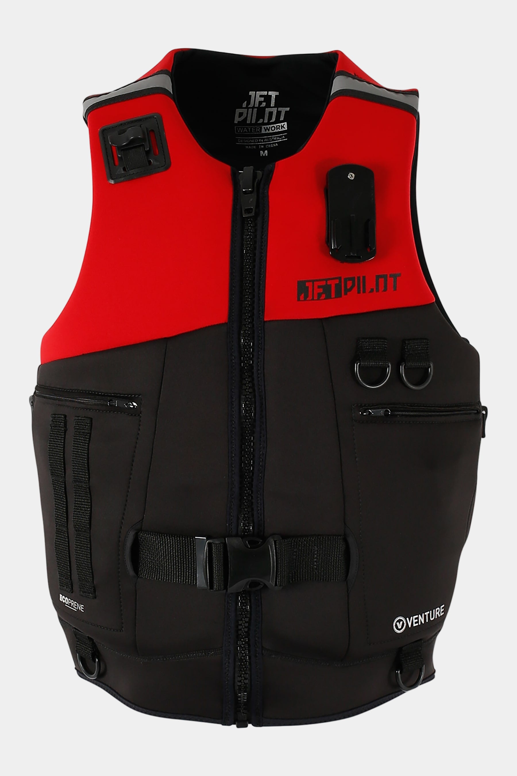 Jetpilot Venture Eco Life Jacket Black 100% Ecoprene Vest