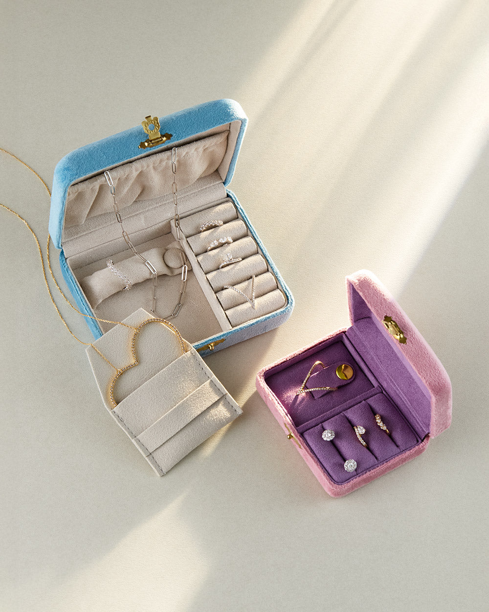 Fleur Éternelle JEWELRY CASE｜マグノリア・ホワイト ジュエリー公式