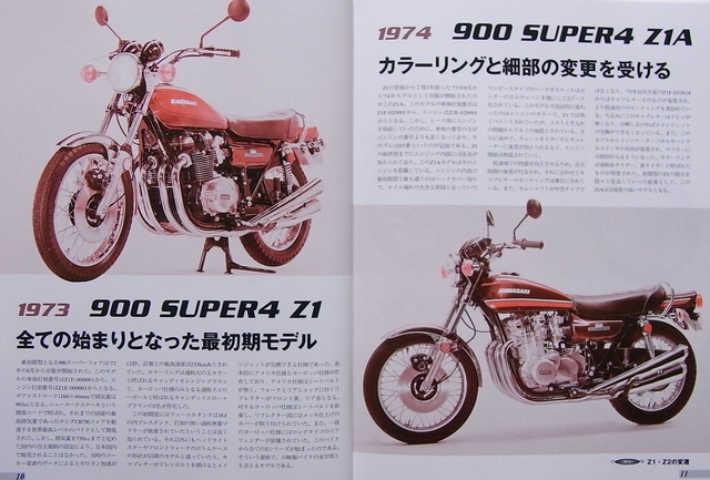 KAWASAKI Z1 Z2 MASTER BOOK