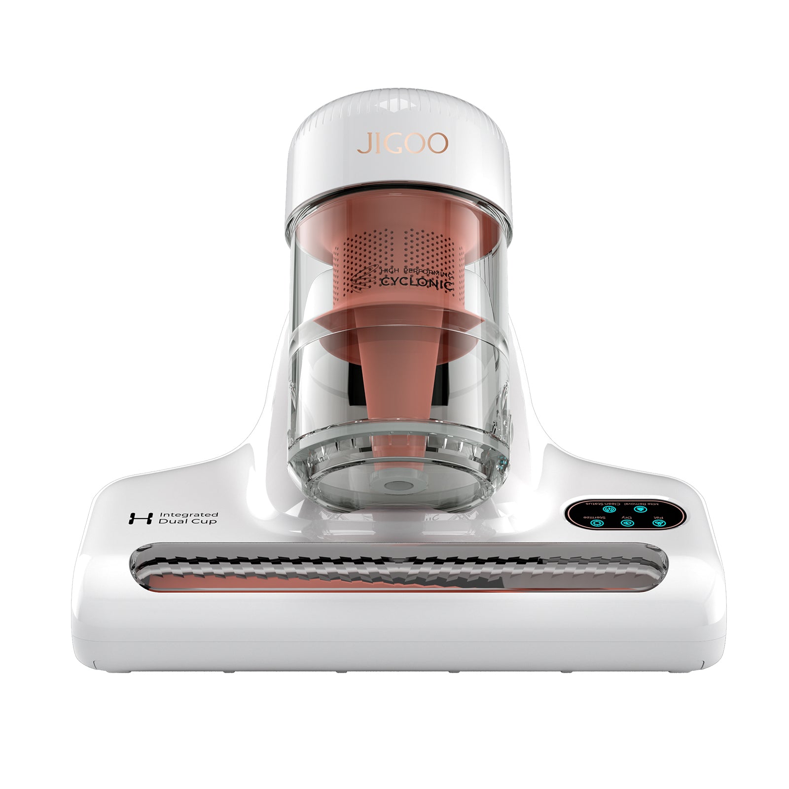 Jigoo J200 Integrated Dual-Cup Mattress Vacuum Cleaner