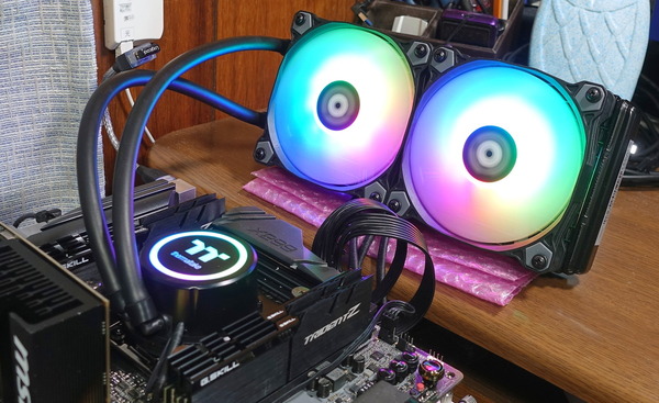 Thermaltake Water 3.0 240 ARGB Sync」をレビュー | 自作とゲームと