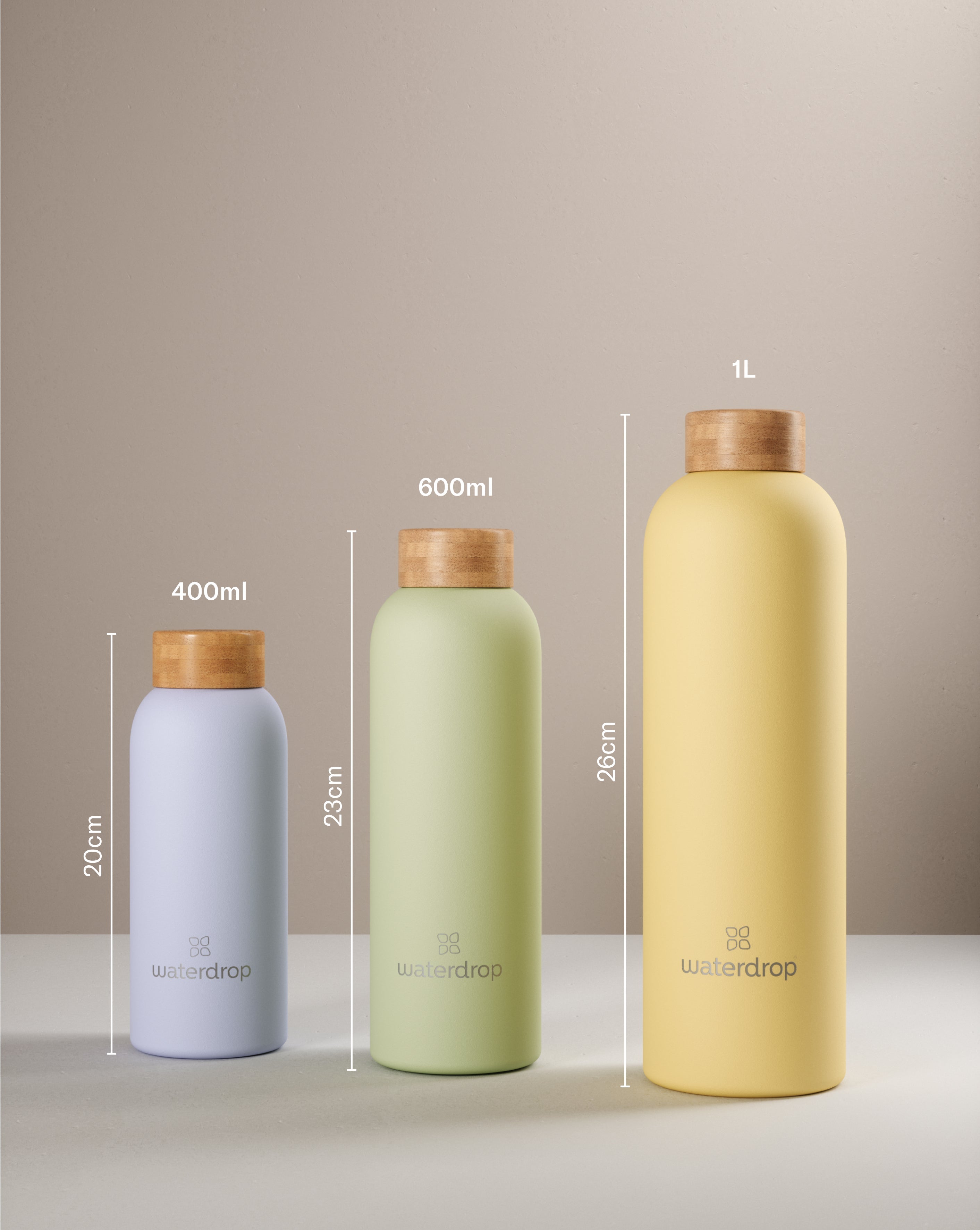 断熱サーモ・ステンレス・スチールボトル | waterdrop®