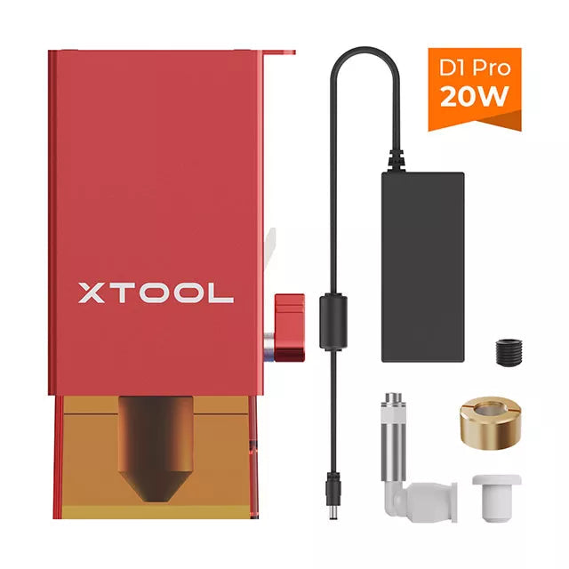 xTool D1 Pro 20W レーザーヘッド D1 Pro 5W/10W レーザー彫刻機専用