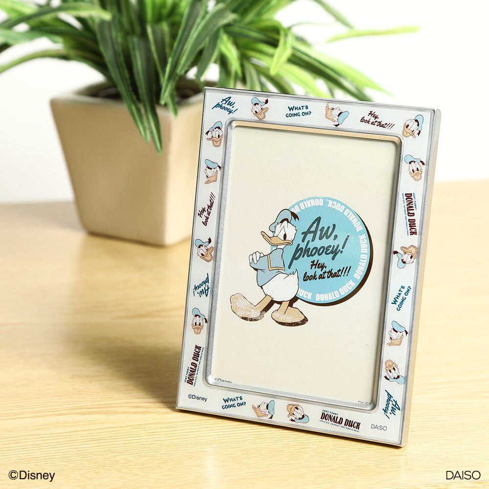 フォトフレーム、角（ドナルド＆デイジー）DC8 - 100均 通販