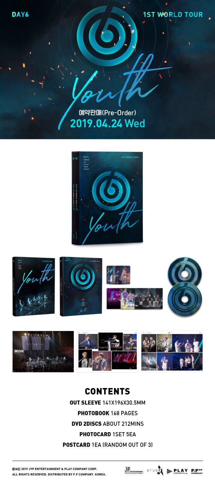 jp.ktown4u.com : [DVD/ 韓国盤] DAY6 (デイシックス) - DAY6 1ST