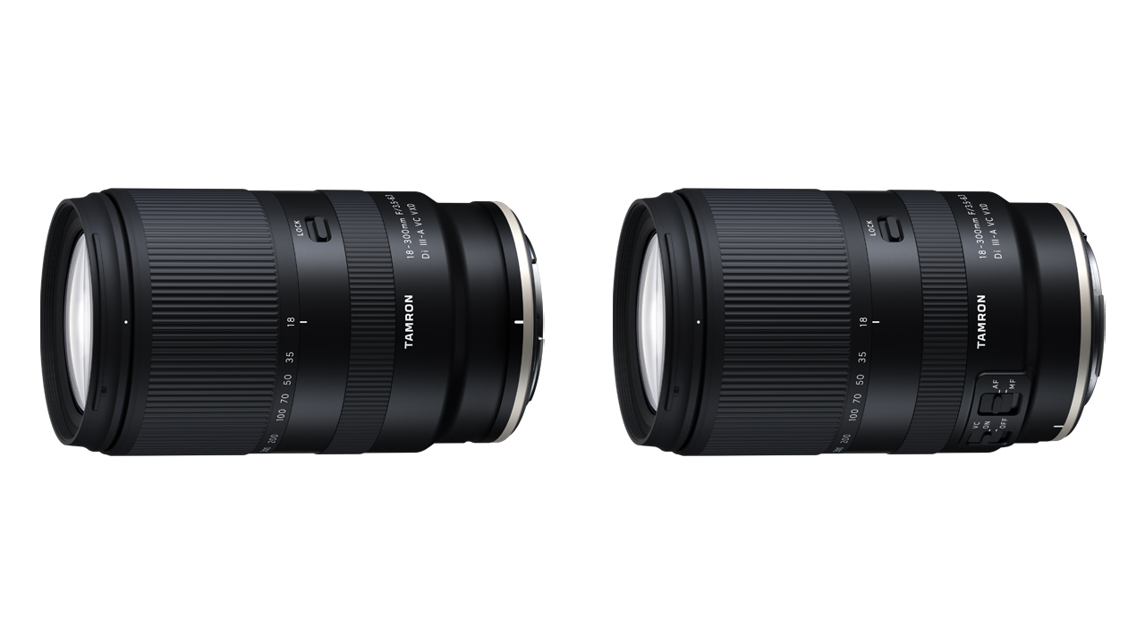 タムロン、16.6倍の高倍率ズーム「18-300mm F/3.5-6.3 VC VXD」のZ/RF