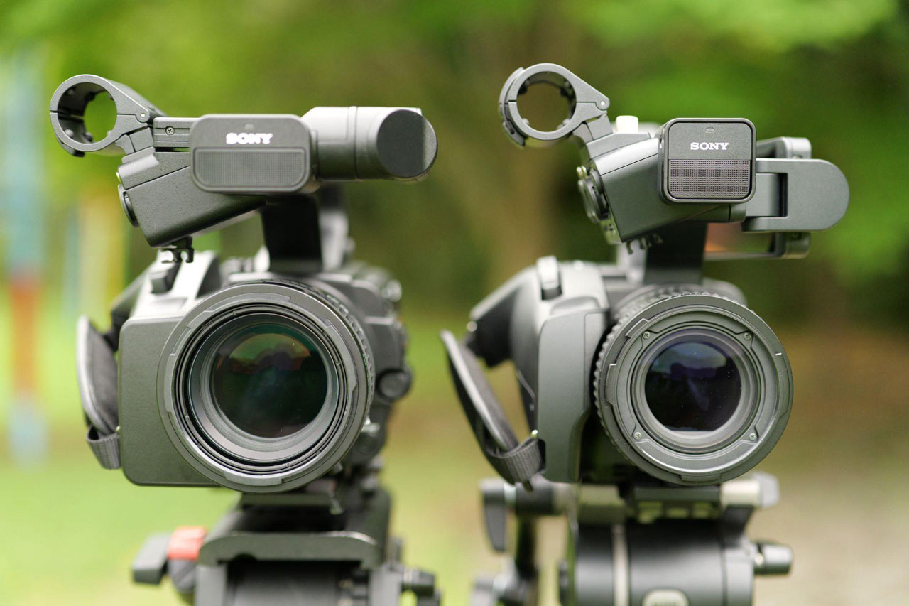 ソニー「PXW-Z300」、待望の「3連リング」と「可動式LCD」が撮影