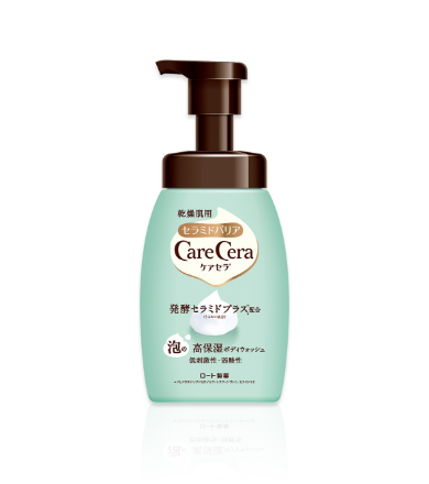ケアセラ 泡の高保湿ボディウォッシュ | ロート製薬: 商品情報サイト