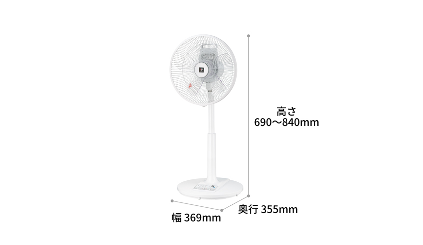 仕様 / 寸法 | PJ-P3AS | 扇風機：シャープ