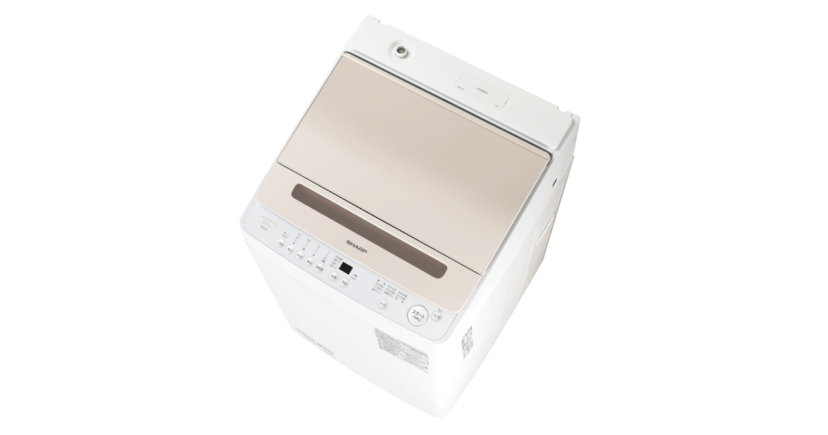 清潔・節水 | ES-GV8J | 洗濯機：シャープ