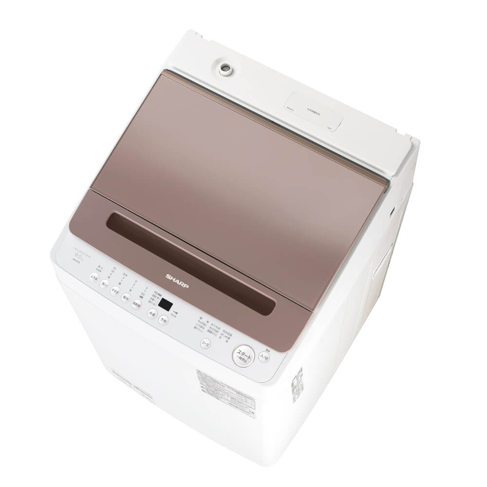 清潔・節水 | ES-GV9J | 洗濯機：シャープ