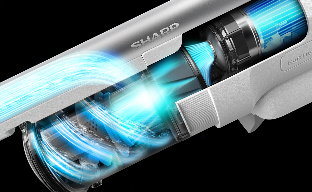 強力パワーとスタミナ運転 | EC-SR9 | 掃除機：シャープ