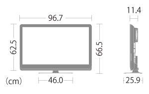 機種別サポート情報（LC-40DR3）│液晶テレビ（AQUOS）│サポート・お