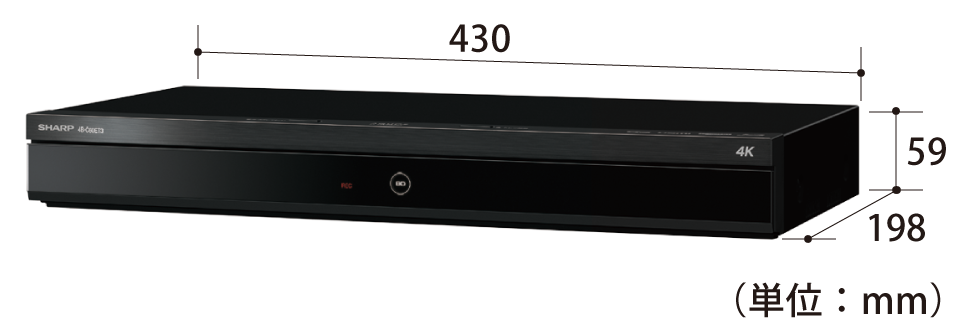 4B-EW3シリーズ：シャープ