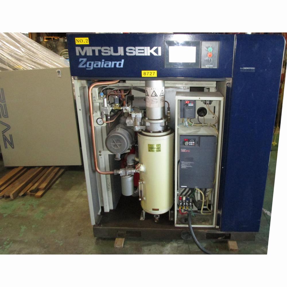 インバータコンプレッサー 中古 三井精機工業 ZV22AS4i-R 22kW『品番