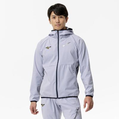 ミズノプロ／ストレッチ／防風】テックシールドフーディ|12JECW77