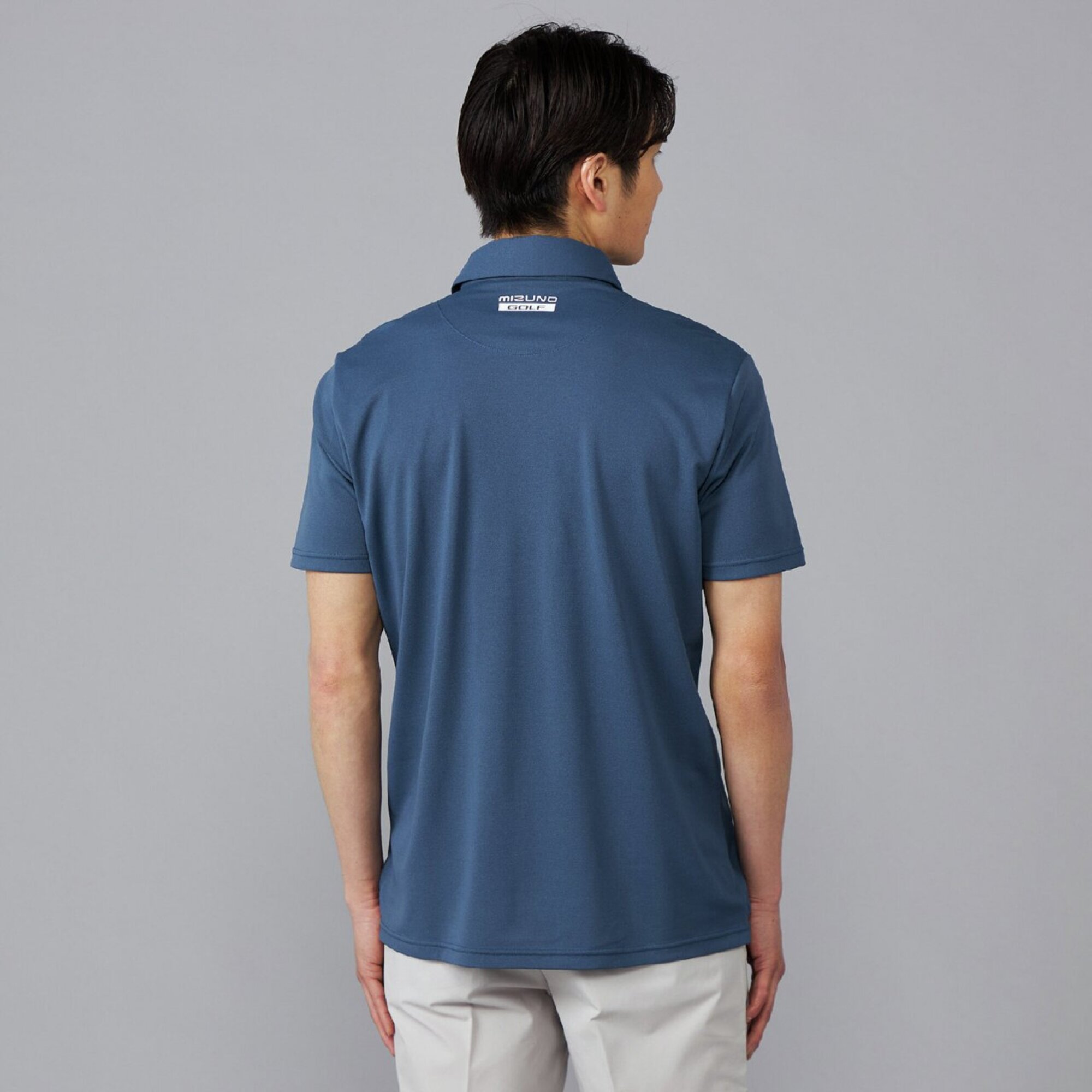 ドライ鹿の子半袖共衿シャツ|E2JAC091|トップス|ゴルフウエア|ミズノ