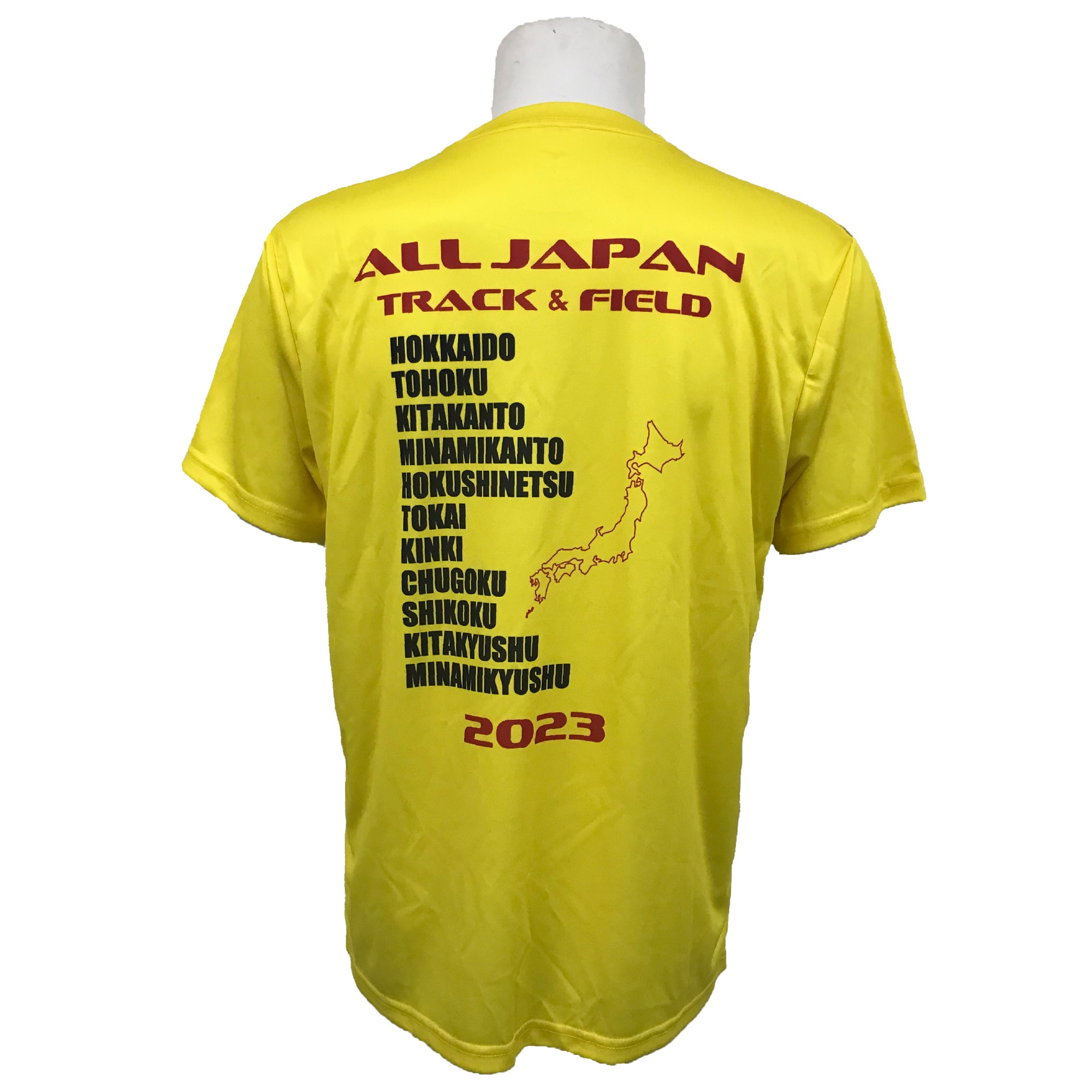 2023インターハイ陸上Tシャツ(ブロック大会記念)|U2JA3D01|ウエア|陸上